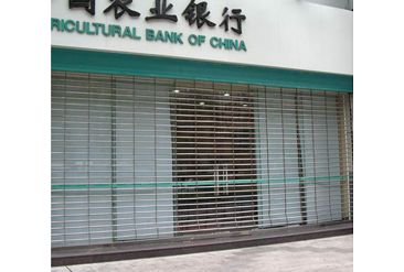大同云冈区通花卷帘门
